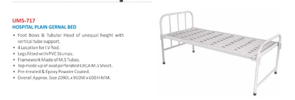 Unisearch Medicare Plain General Bed